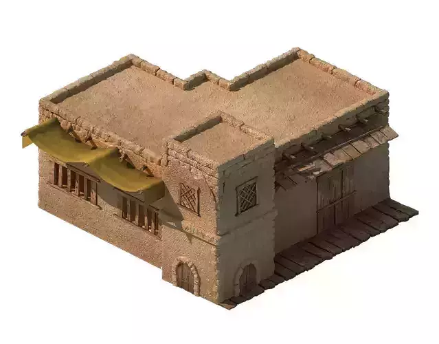 Desert Ancient Battlefield - House 04