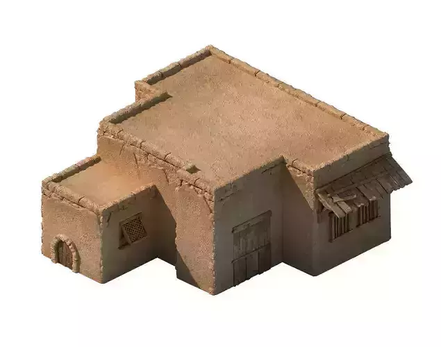 Desert Ancient Battlefield - House 06