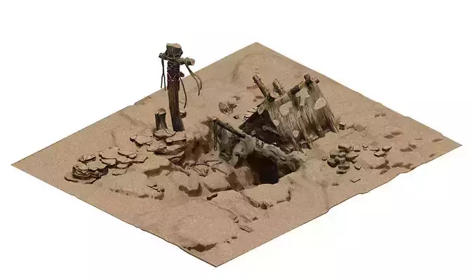 Desert - Monster Lair 001