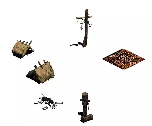 Desert - Monster Camp Accessories