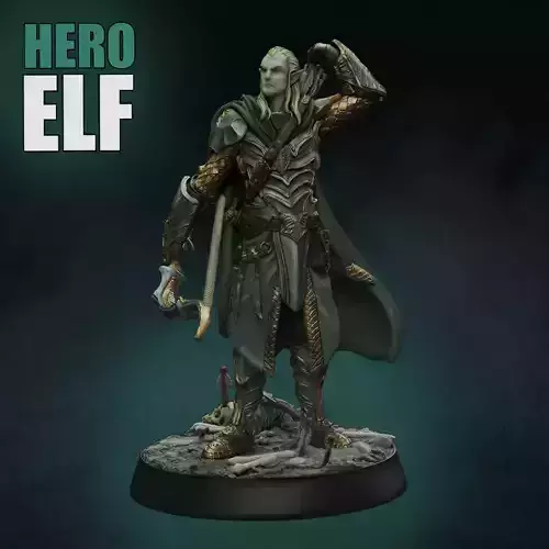 HERO ELF 3D print model