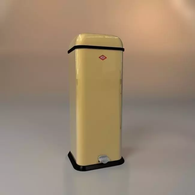 trash bin wesco for the kitchen 3D model_0