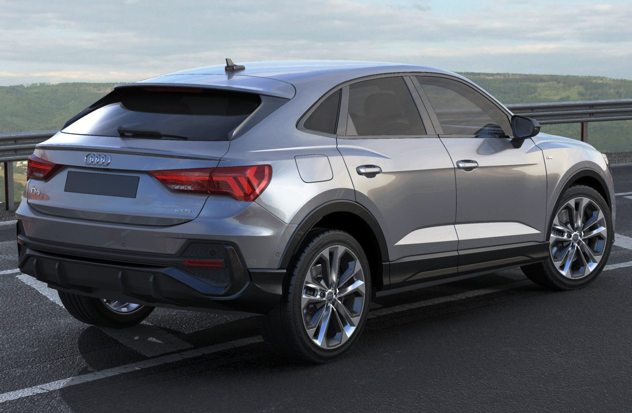 Audi Q3 Sportback 2020 3D model_16