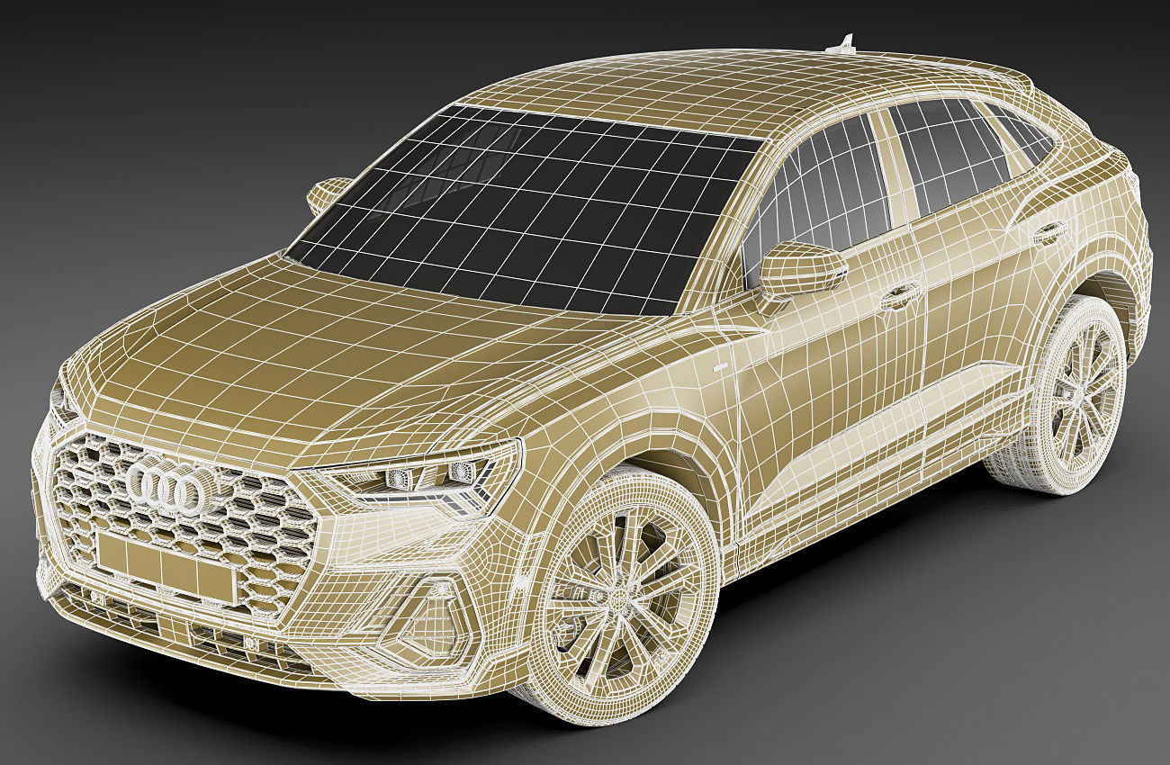 Audi Q3 Sportback 2020 3D model_21