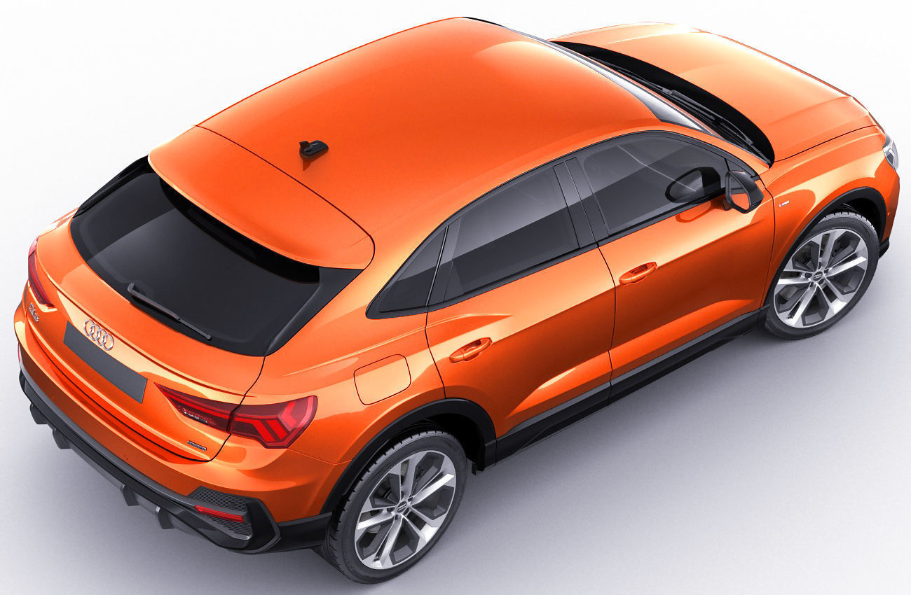 Audi Q3 Sportback 2020 3D model_8