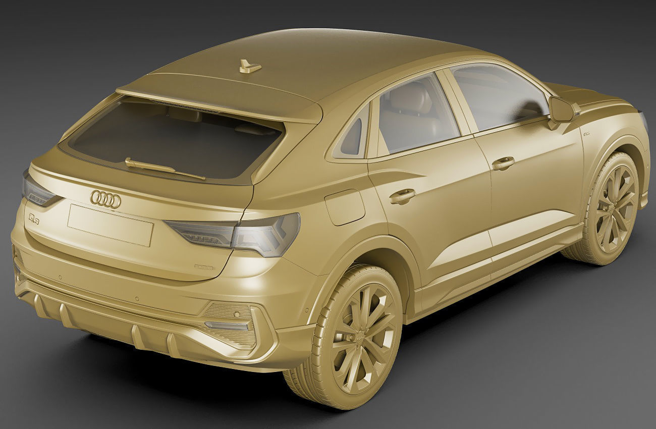 Audi Q3 Sportback 2020 3D model_18