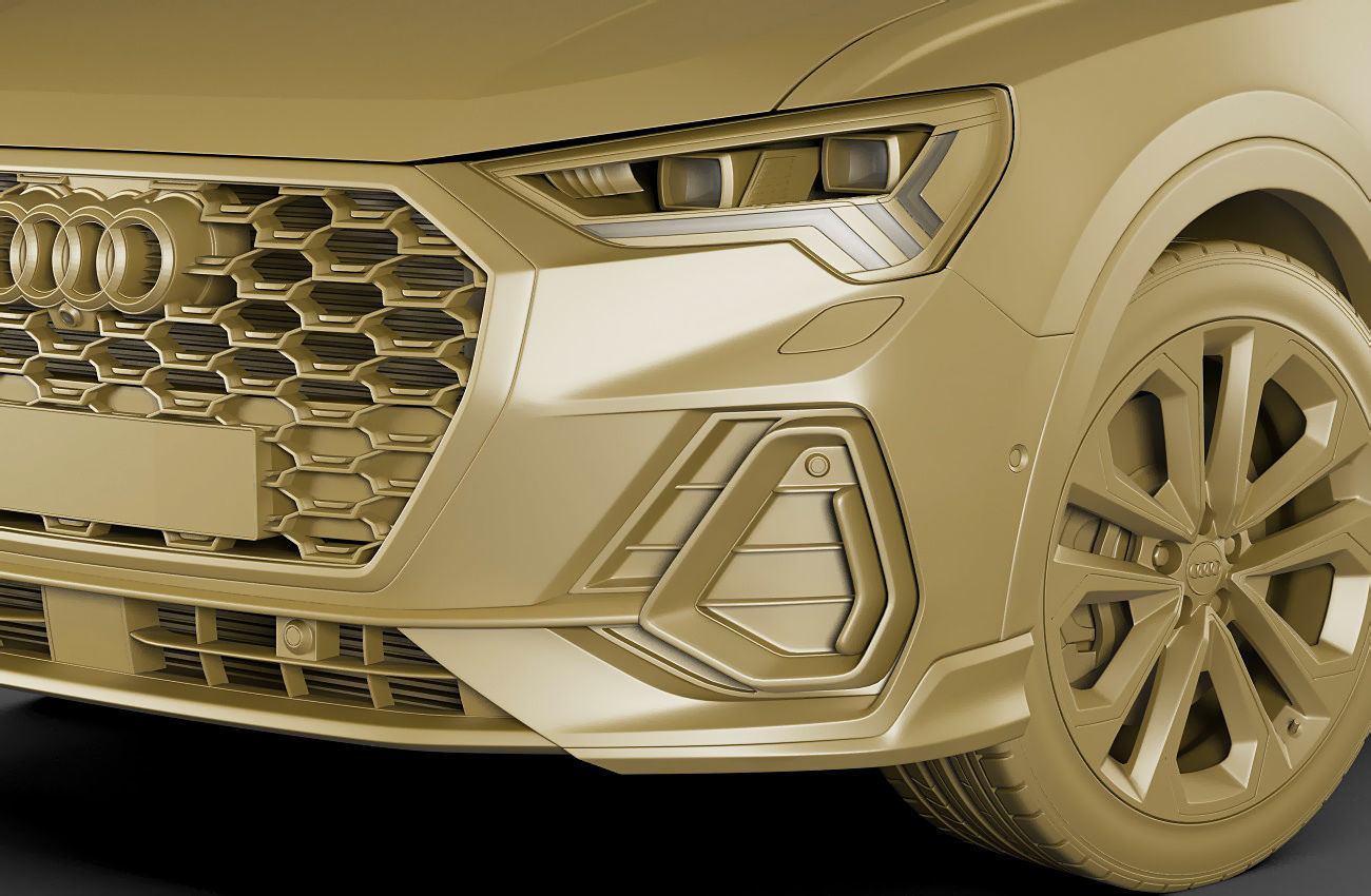 Audi Q3 Sportback 2020 3D model_19