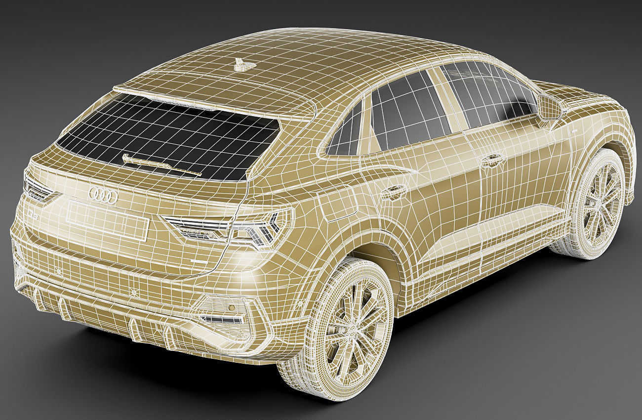 Audi Q3 Sportback 2020 3D model_22