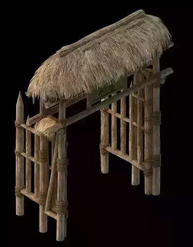 Cottage Horde - Gate Arch 01