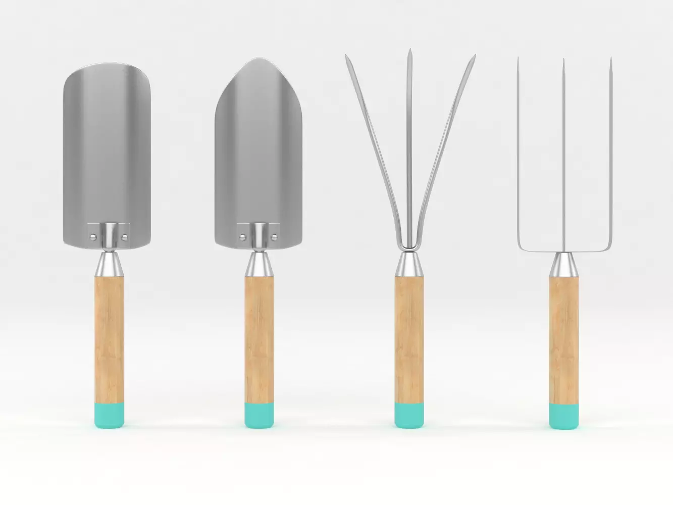 Garden Tools 3D model_0