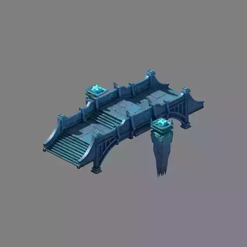 Game model - stone bridge 01