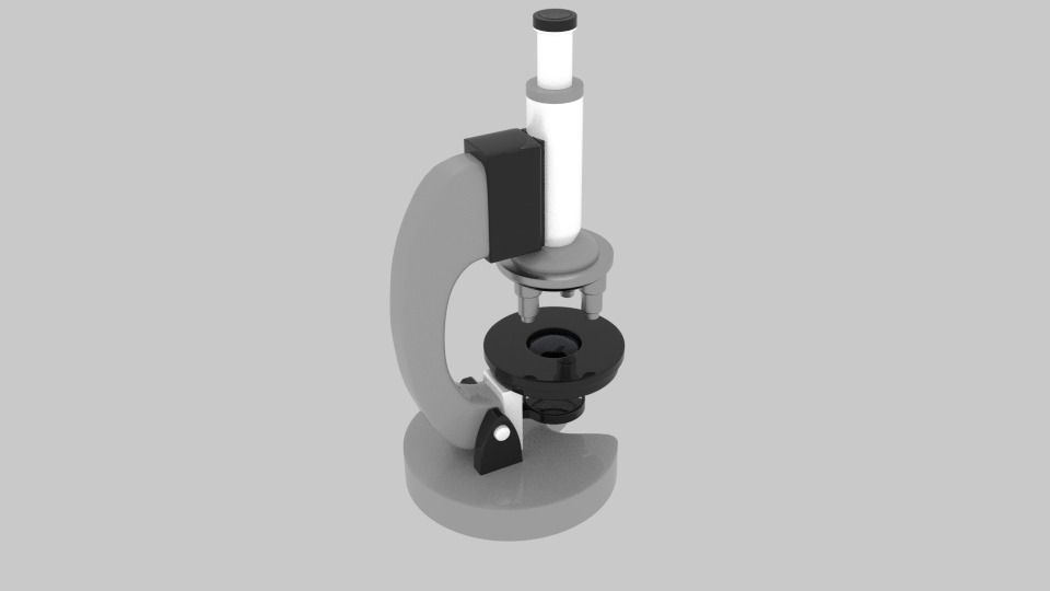 Microscope 1 3D model_4