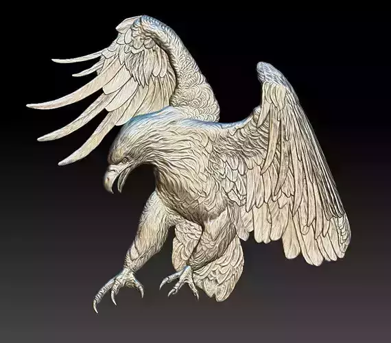Eagle HD1 - relief - 2019 3D print model