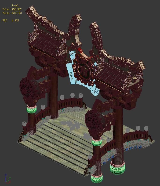 Market - Archives 011 3D model_2