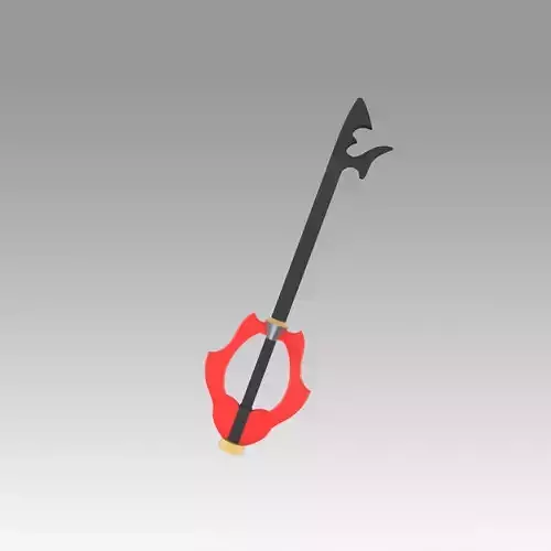 Kingdom Hearts Riku Keybladeof heart Key blade Cosplay Prop