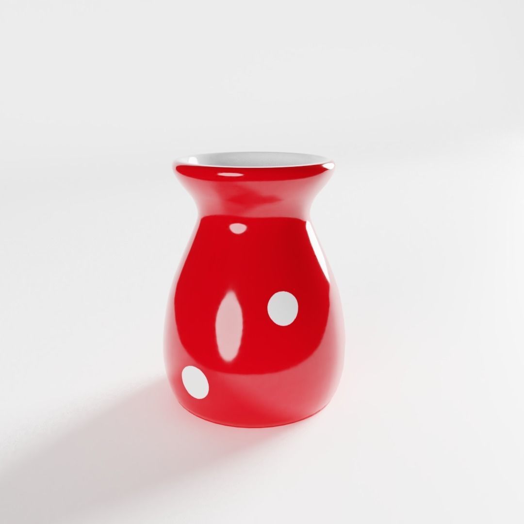 Polka Dot Egg Cup 3D model_2