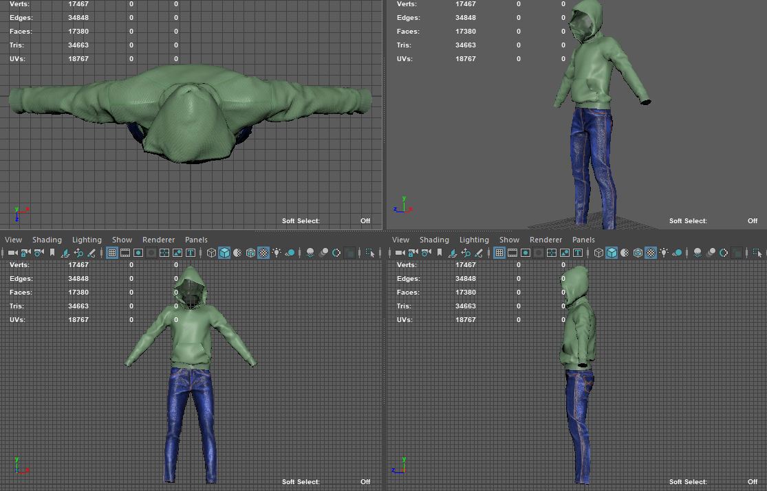 STREET WEAR 3D model_7