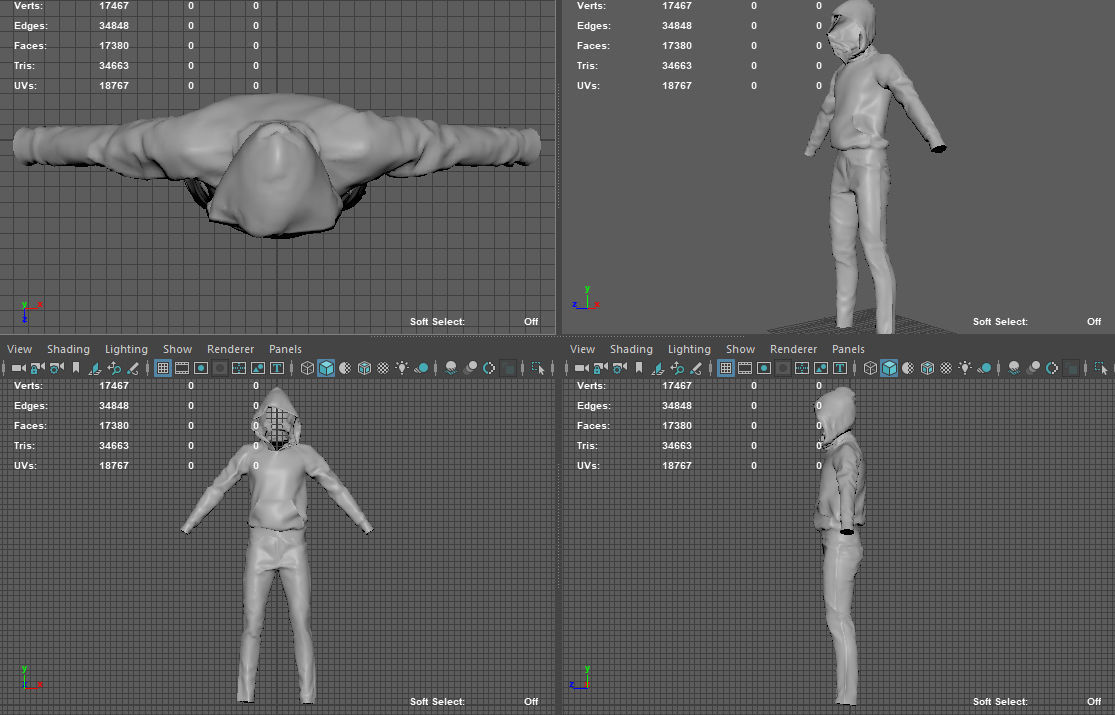 STREET WEAR 3D model_8