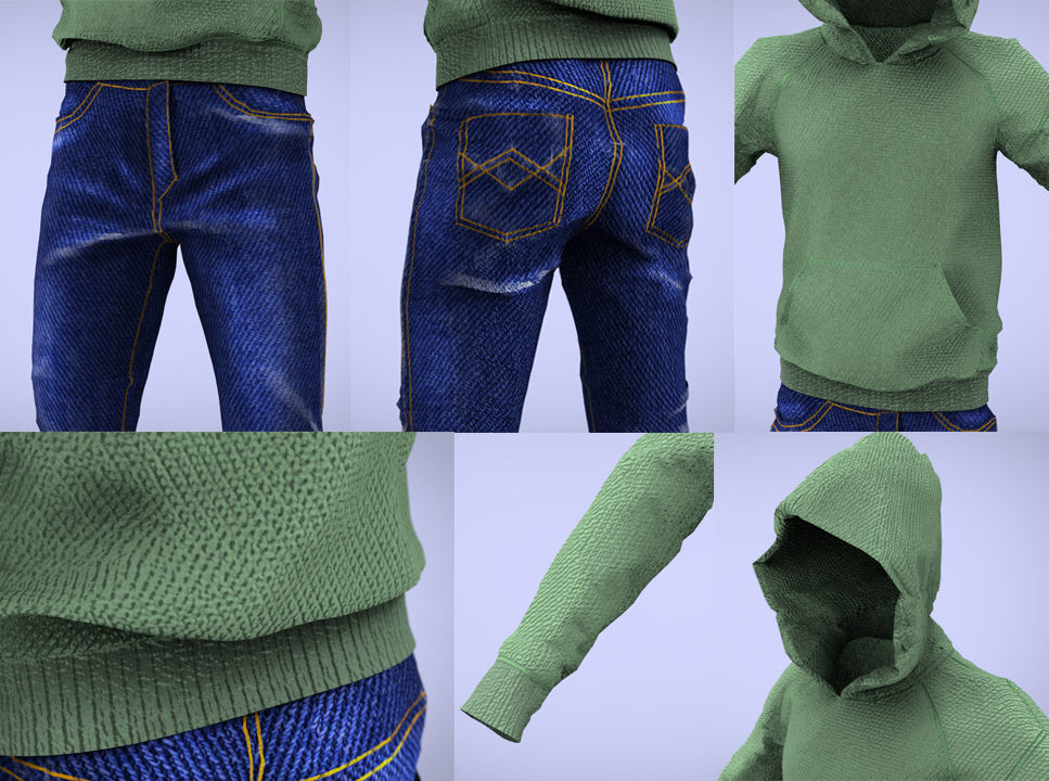 STREET WEAR 3D model_1