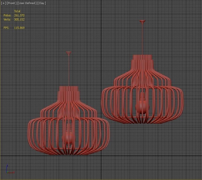 Firefly light 3D model_4