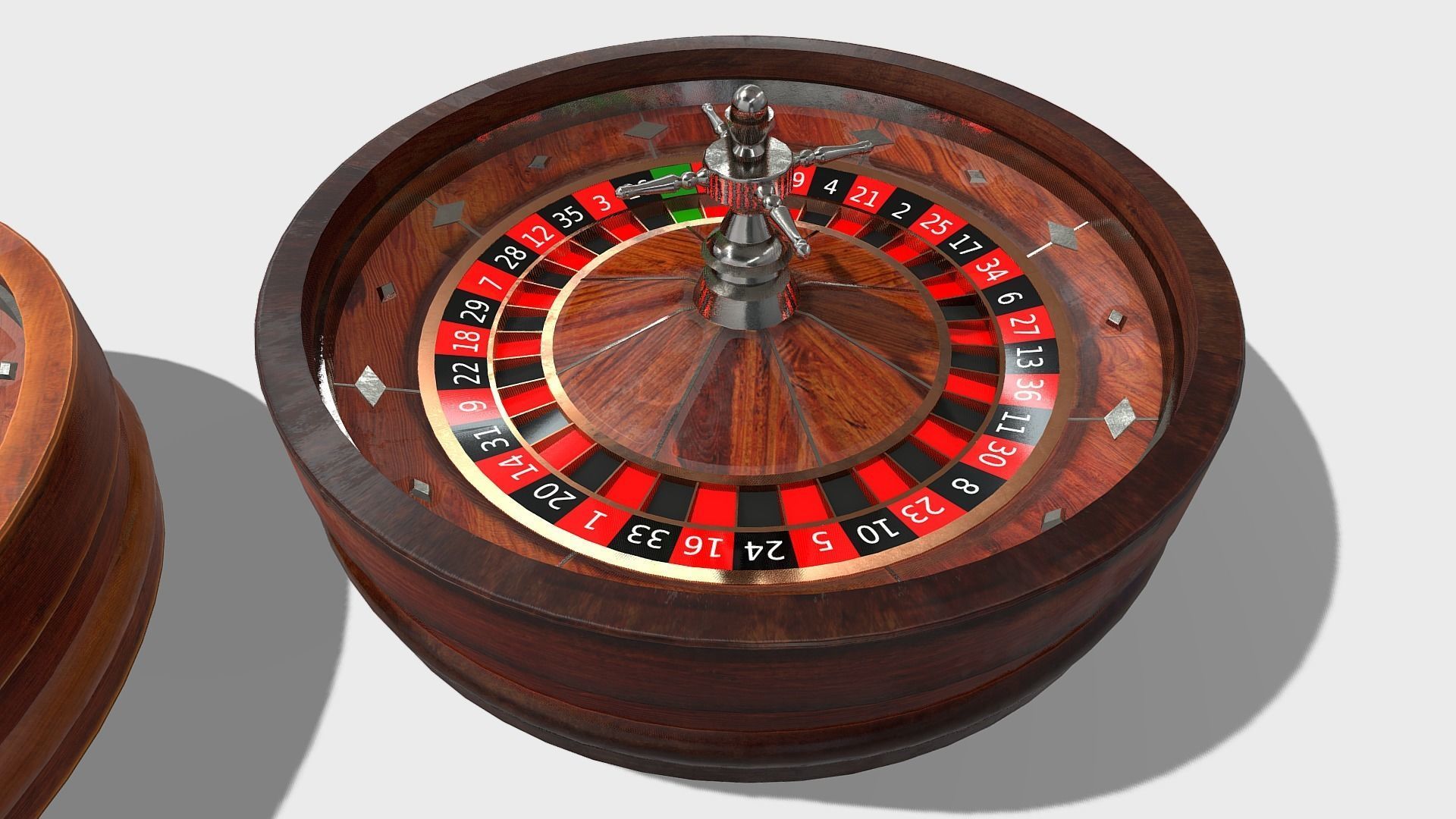 3D model Roulette wheel VR / AR / low-poly | CGTrader