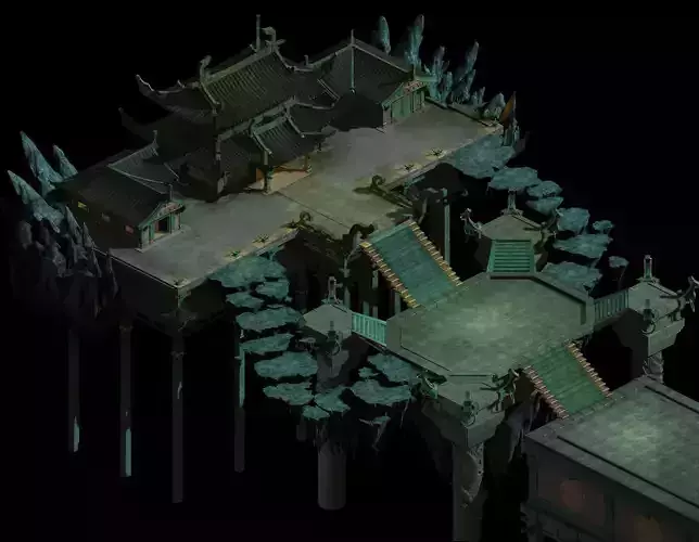 Game Model - Four Saints Palace