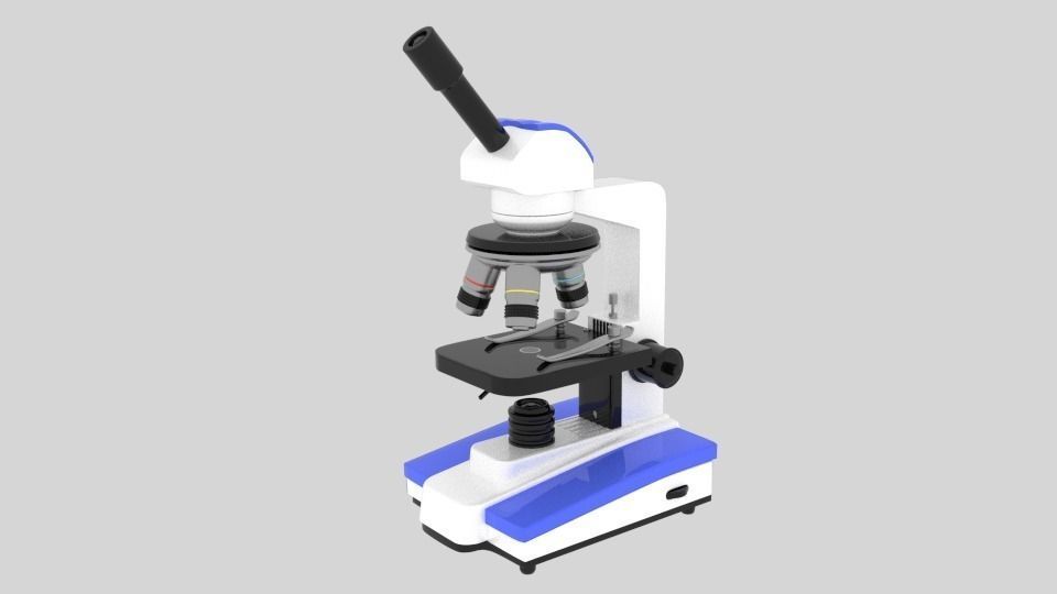 Microscope 2 3D model_0