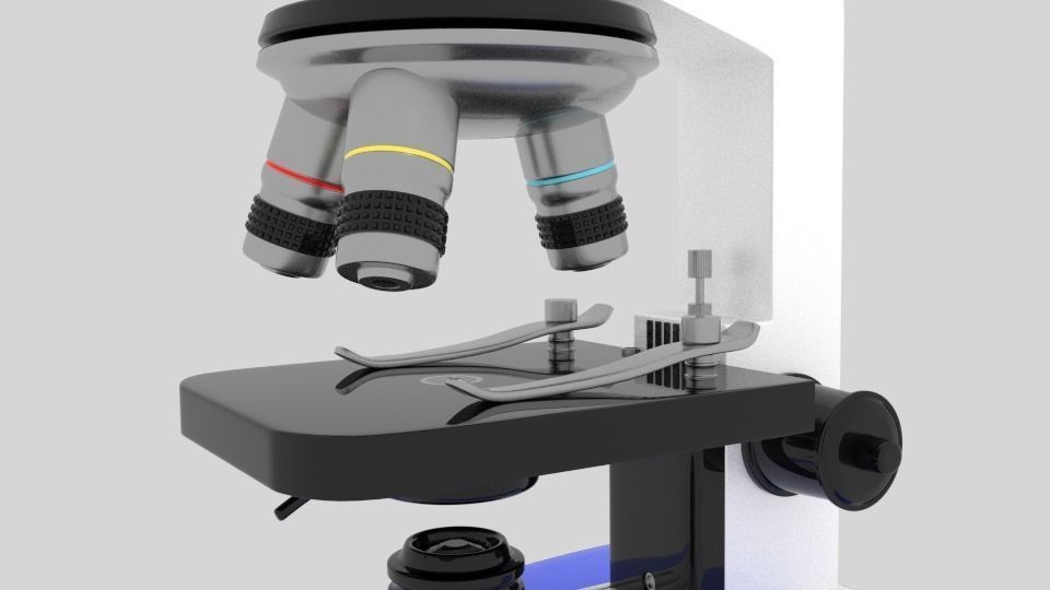Microscope 2 3D model_7
