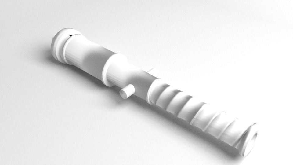 Swivel Cannon 3D model_4