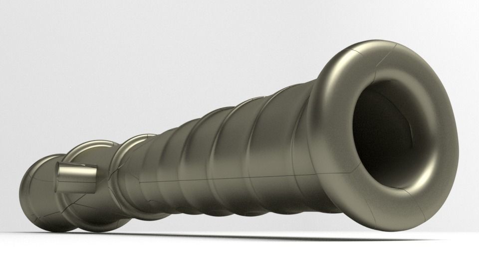 Swivel Cannon 3D model_3