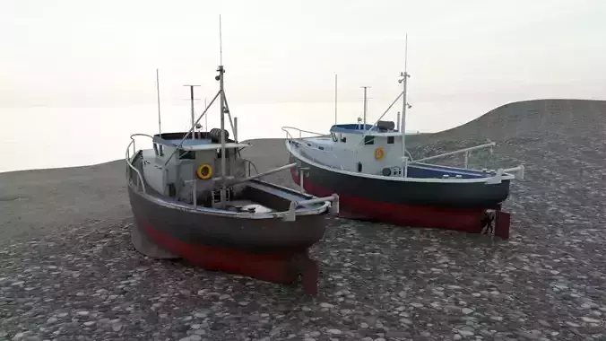 Fishing Boat Trawler