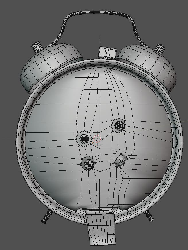 Soviet Alarm clock Raketa 3D model_10