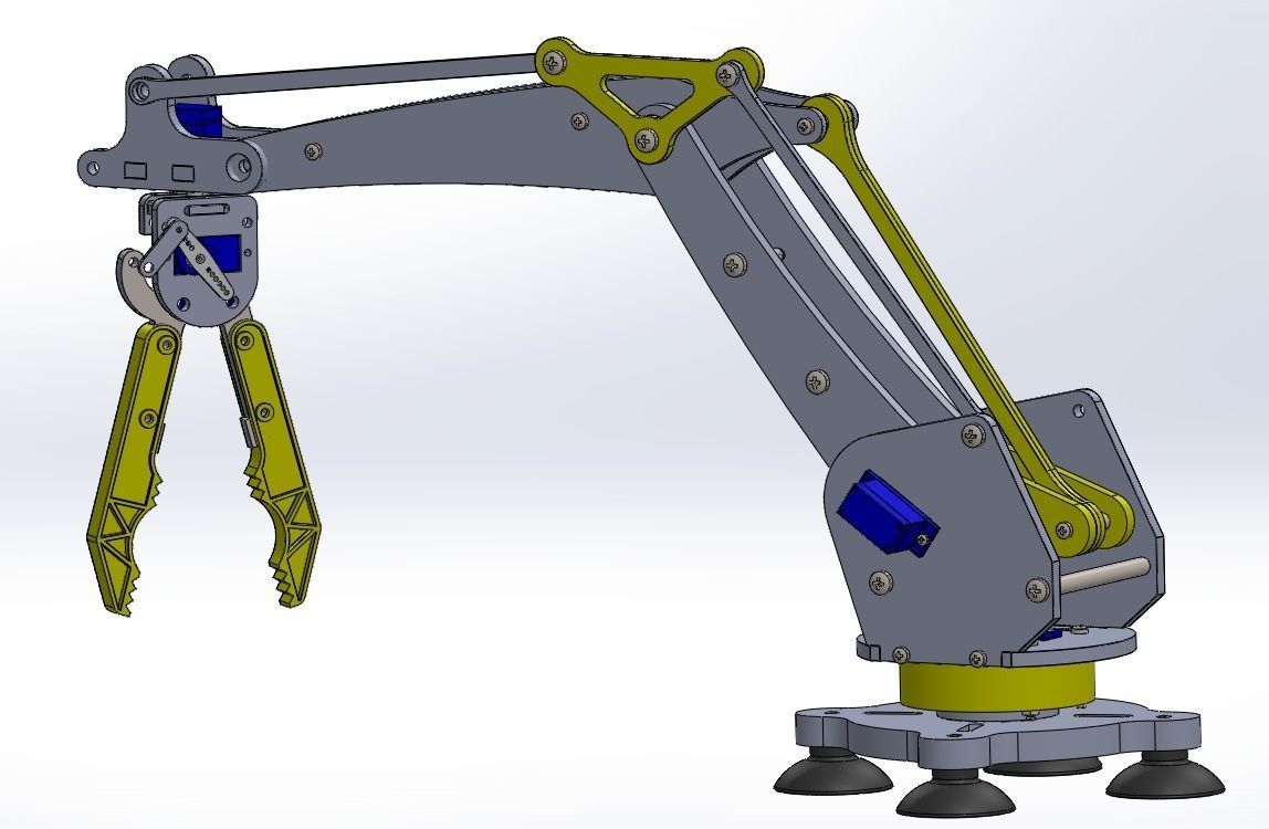 robotic arm 3D model_1