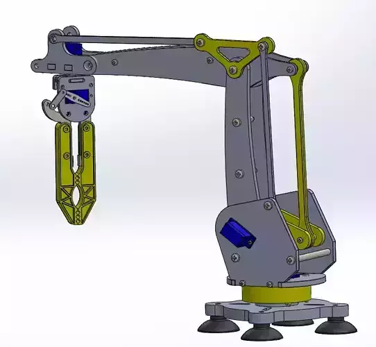 robotic arm 3D model