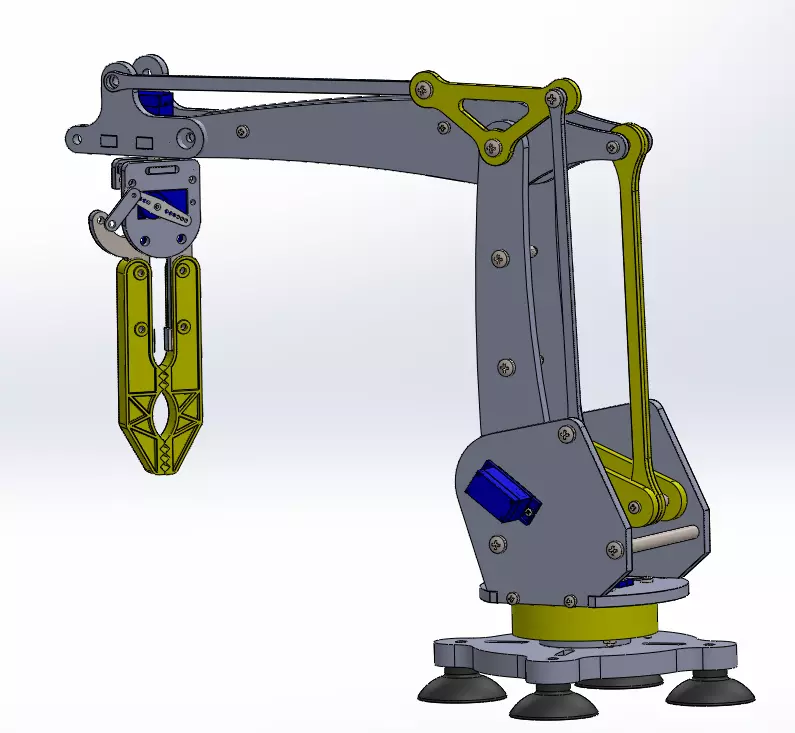 robotic arm 3D model_0