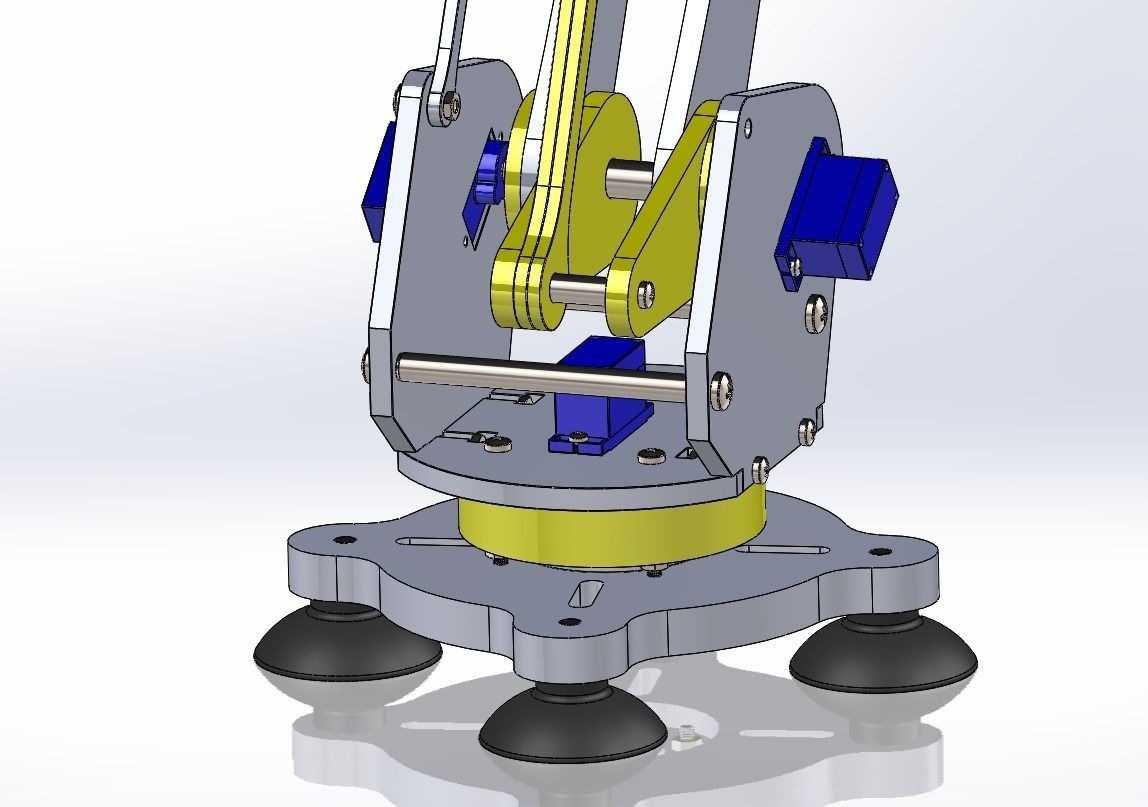 robotic arm 3D model_9