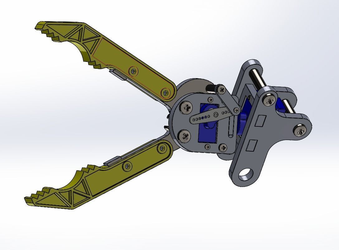 robotic arm 3D model_5