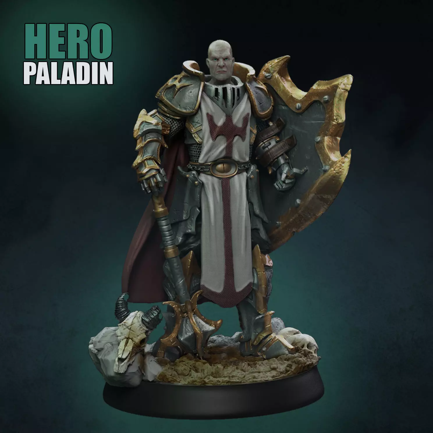 HERO PALADIN 3D print model_0