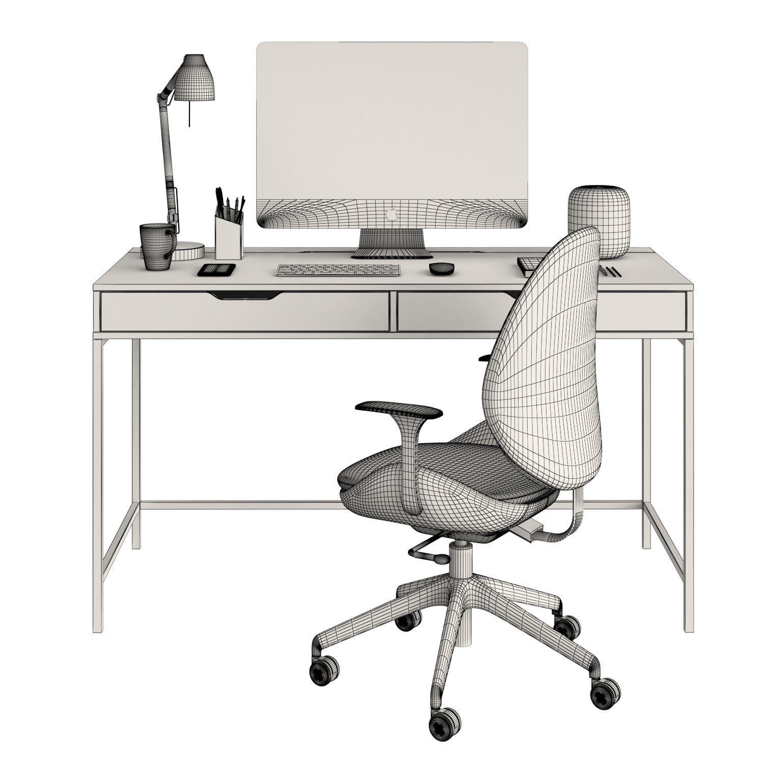 ALEX table and HATTEFJLL 3D model_3