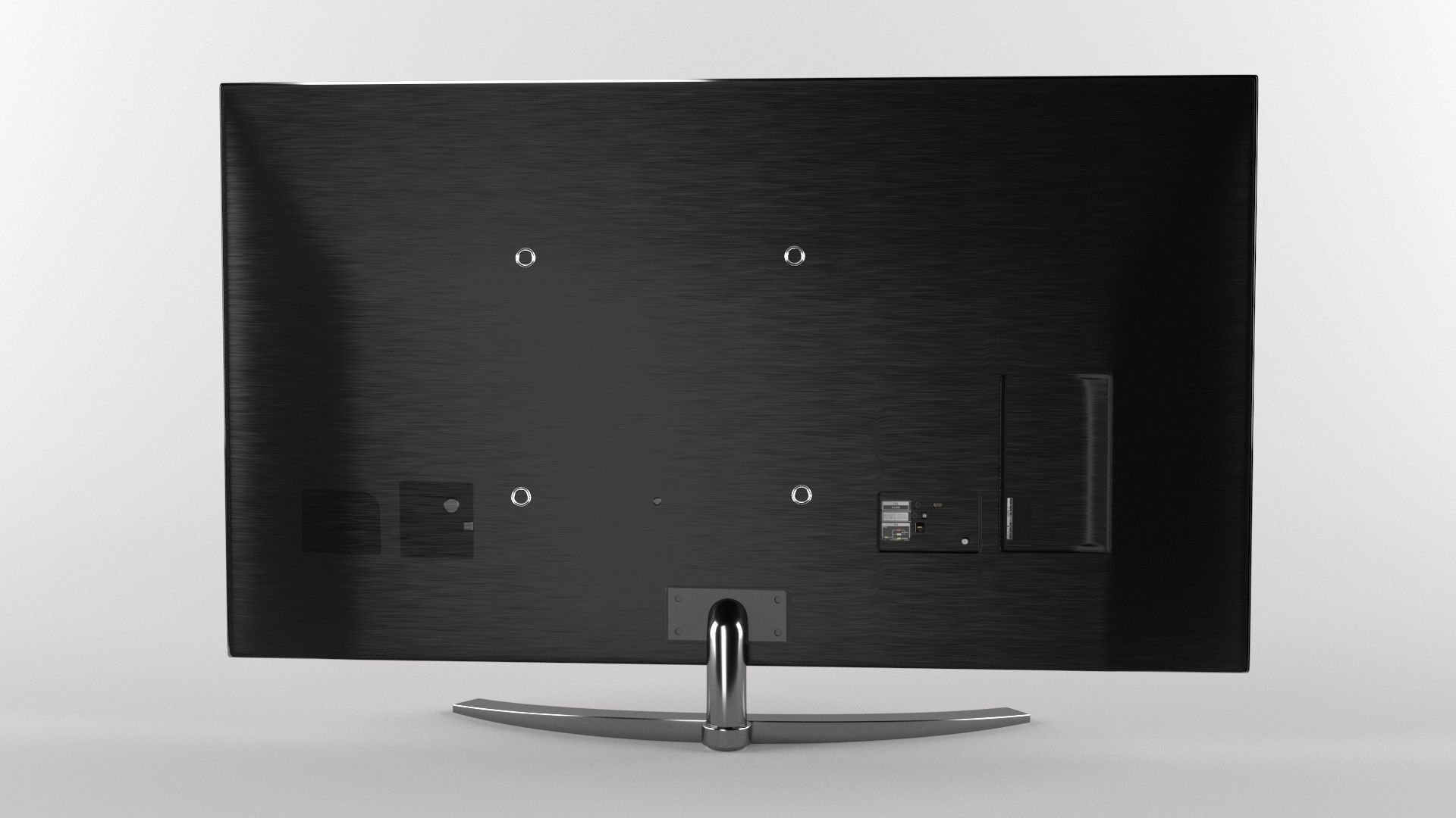 LG SM90 Nanocell TV Low-poly 3D model_6