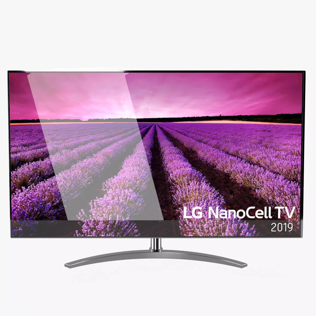 LG SM90 Nanocell TV Low-poly 3D model_0