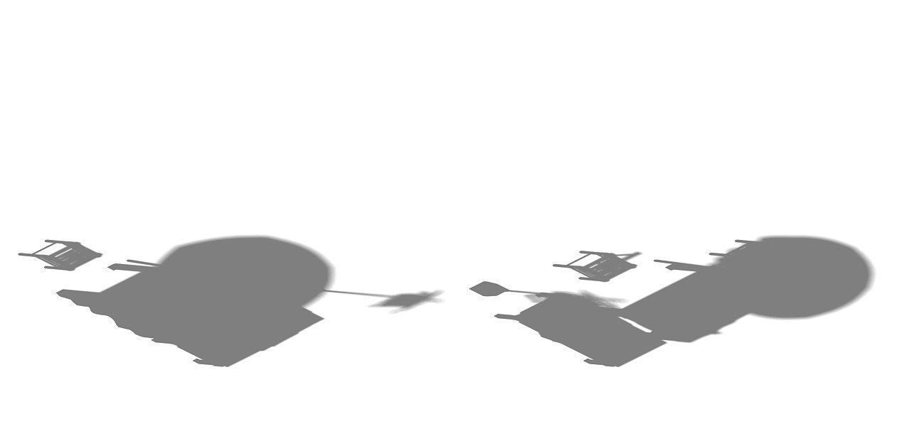 Game Model - fortune-telling stall 3D model_2