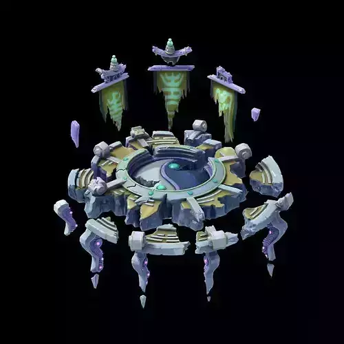 Voidly ruined the ruins of the altar