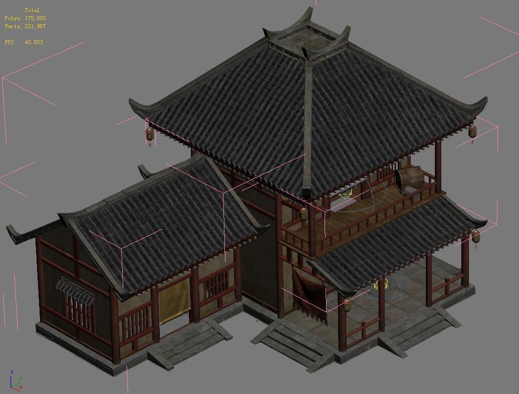 Wangcheng Escort - Building Small House 3D model_5