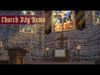 Church Interior Props Low-poly 3D model_1