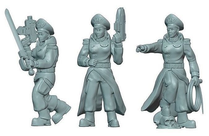 Commissar Builder Kit 3D print model