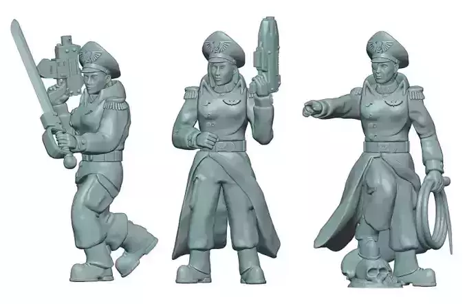 Commissar Builder Kit 3D print model
