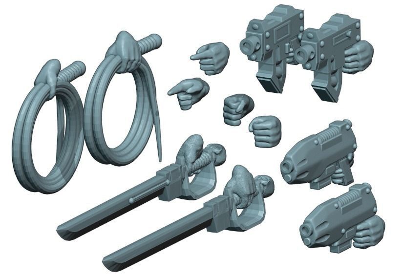 Commissar Builder Kit 3D print model_4