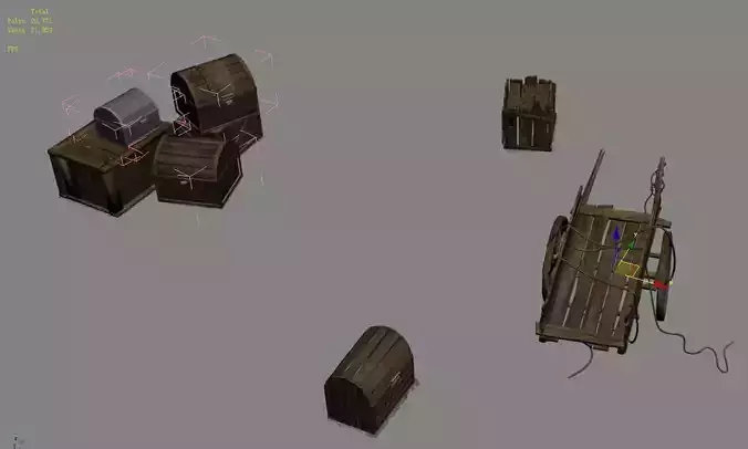 Wangcheng Escort - Wooden car - wooden box