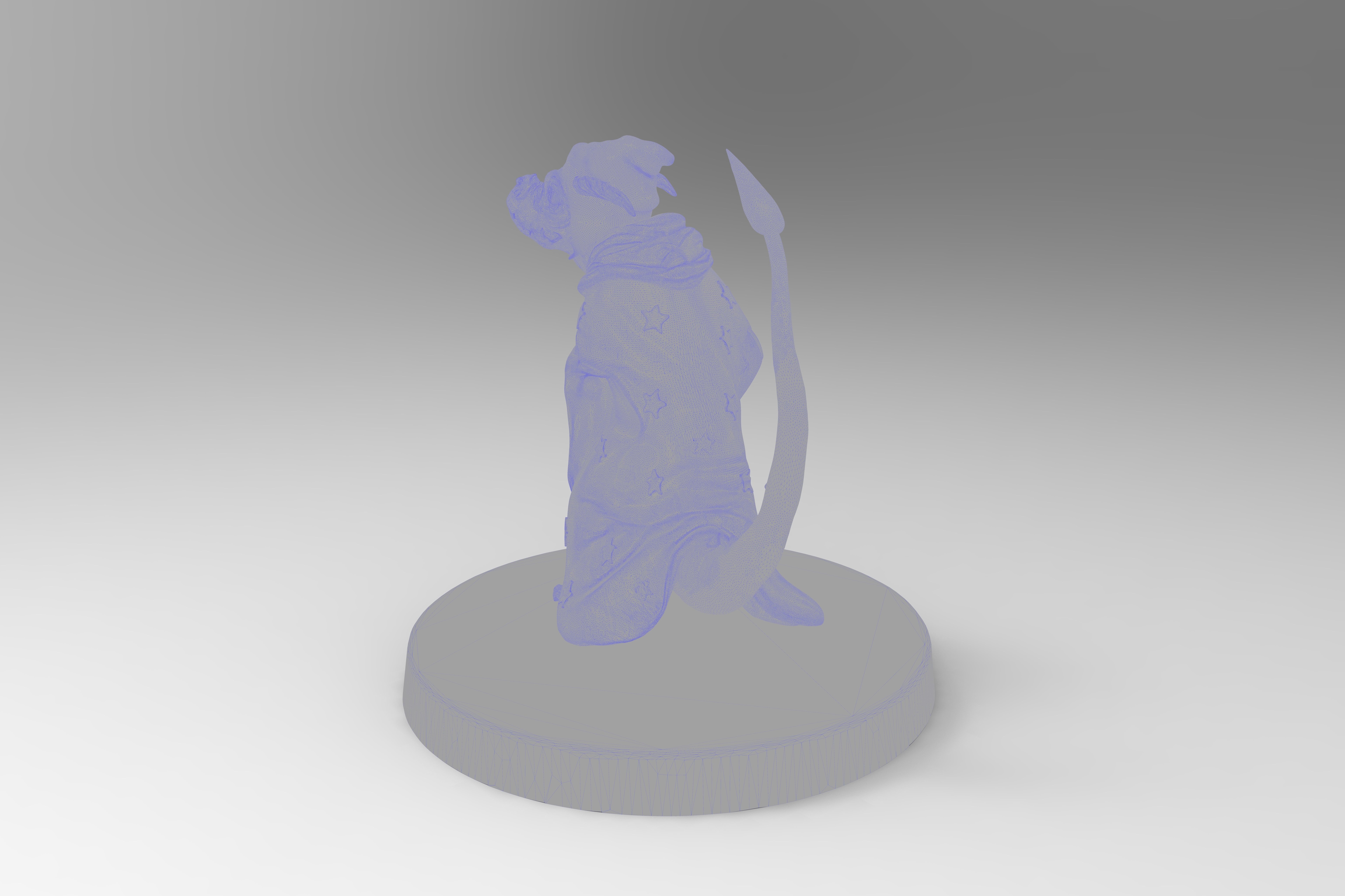 Daggertail the Lizard Wizard 3D print model_10